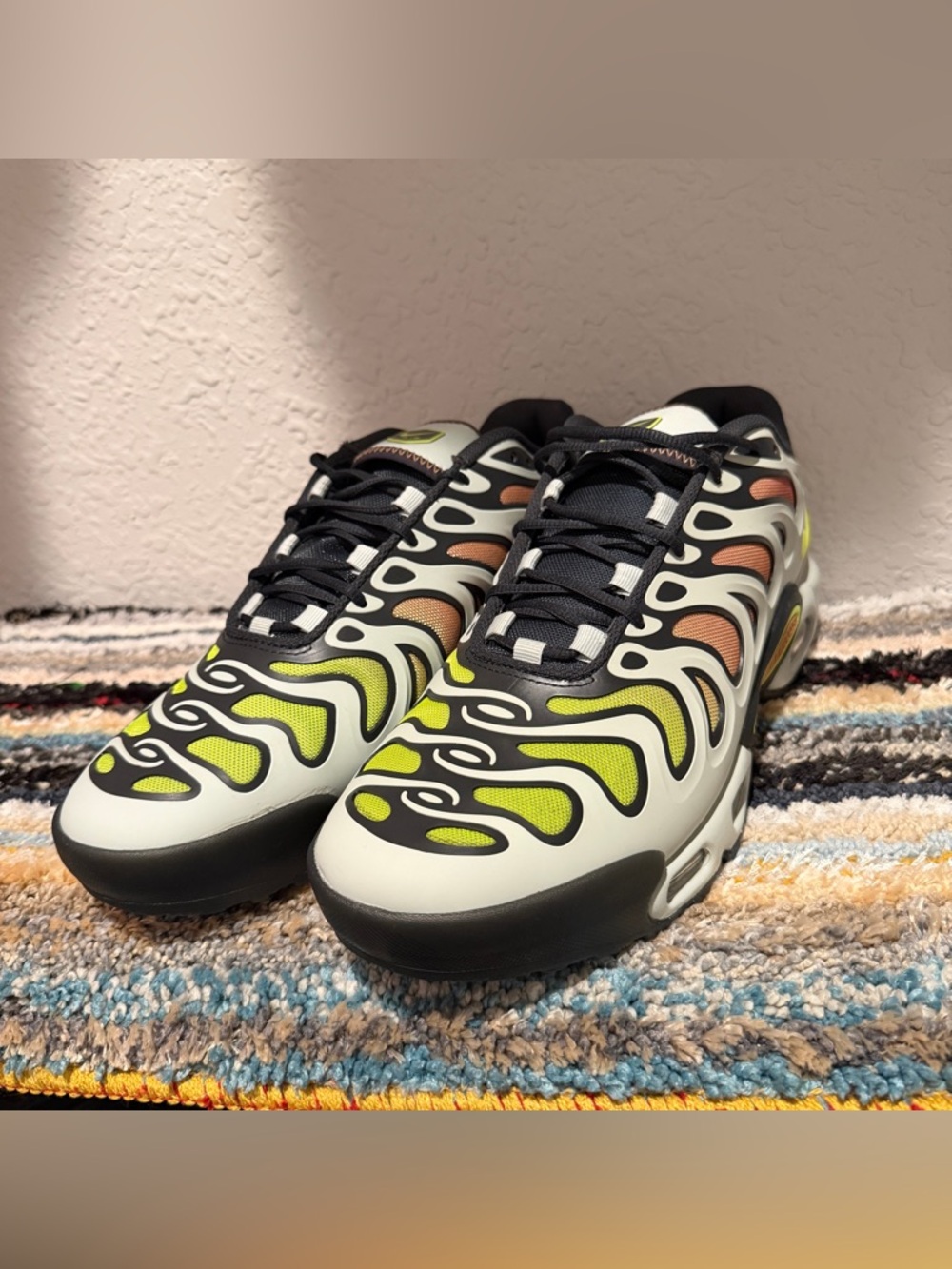 Nike Air Max Plus TN - Neon Green, Orange & Black - Picture 2 of 9
